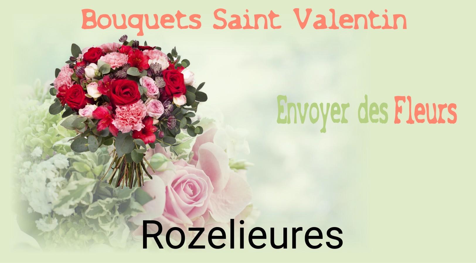 Roses de Saint-Valentin livrées à Rozelieures